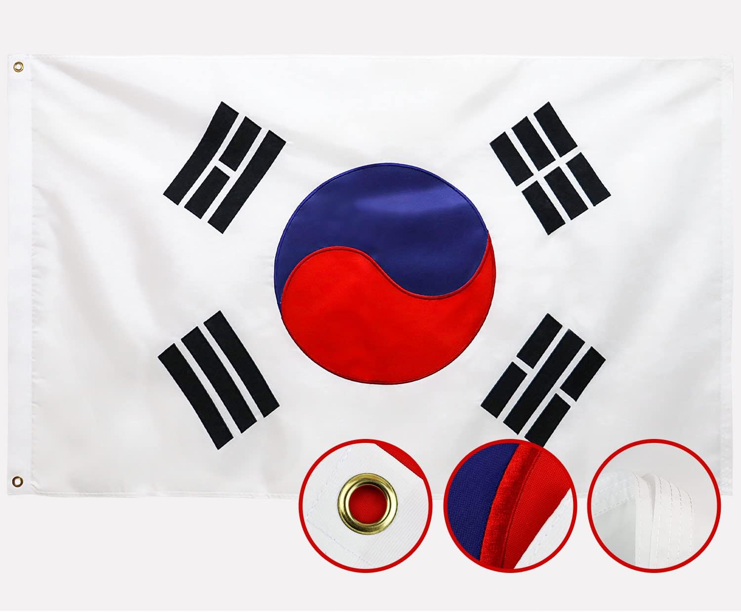清远韩国国旗 3x5ft